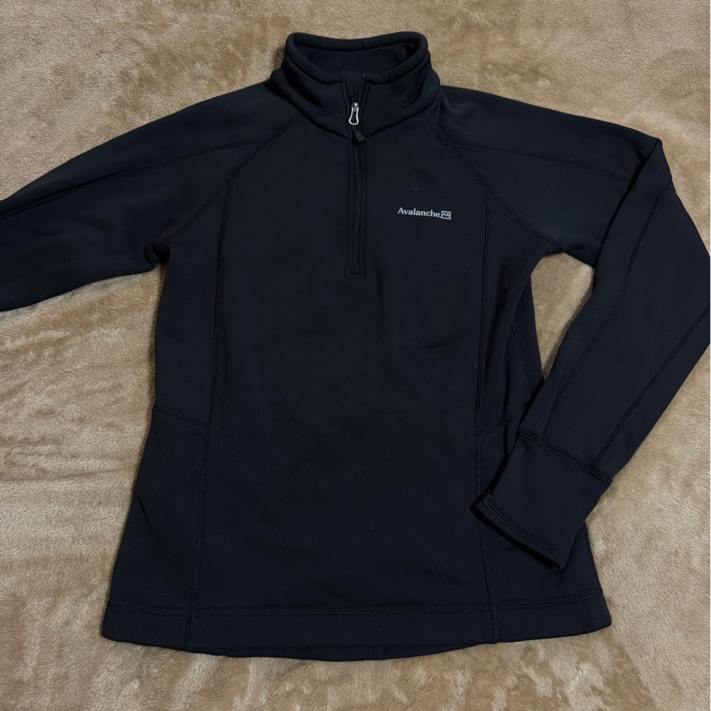 Avalanche Black Outdoor Pullover